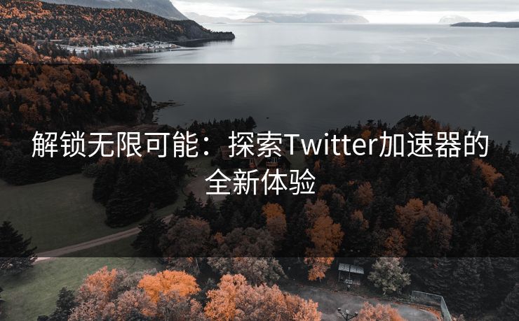 解锁无限可能:探索Twitter加速器的全新体验 解锁无限可能:探索Twitter加速器的全新体验